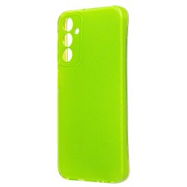 Чехол для Samsung SM-A156B (Galaxy A15 5G) силиконовый с блестками №3 <светло-зеленый>