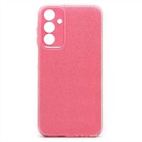 Чехол для Samsung SM-A156B (Galaxy A15 5G) силиконовый с блестками №3 <светло-розовый> ― OnlineBazar.su