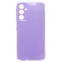 Чехол для Samsung SM-A156B (Galaxy A15 5G) силиконовый с блестками №3 <светло-фиолетовый> ― OnlineBazar.su