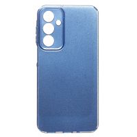Чехол для Samsung SM-A166B (Galaxy A16 5G) силиконовый с блестками №3 <голубой> ― OnlineBazar.su