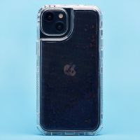 Чехол для Apple iPhone 15 Plus силиконовый с блестками №4 <черный> ― OnlineBazar.su