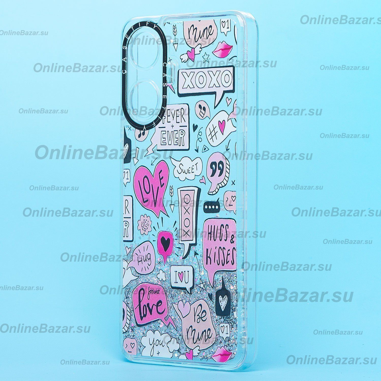 Чехол для Realme RMX3710 силиконовый (рис. 334/002) ― OnlineBazar.su