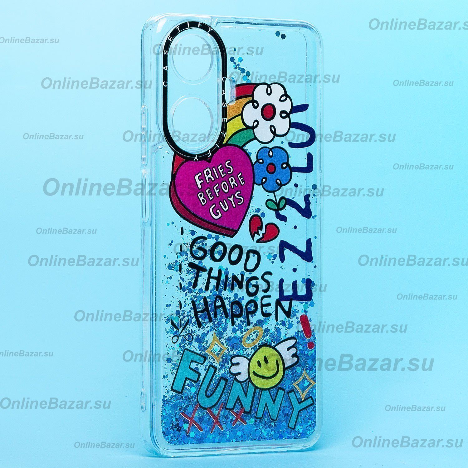 Чехол для Realme RMX3710 силиконовый (рис. 334/003) ― OnlineBazar.su