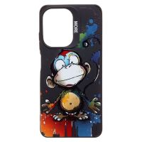 Чехол для Infinix Hot 30i (X669D) силиконовый (рис. 335/обезьяна) <черный> ― OnlineBazar.su