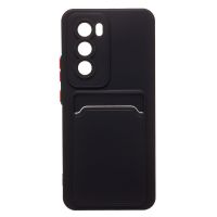 Чехол для Oppo CPH2625 силиконовый с картхолдером №9 <черный> ― OnlineBazar.su