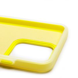 Чехол для Realme C51 силиконовый матовый №10 <желтый>