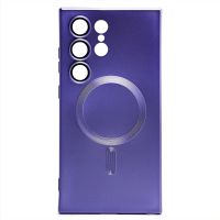 Чехол для Samsung SM-S928B (Galaxy S24 Ultra) силиконовый Matte MagSafe <пурпурный> ― OnlineBazar.su
