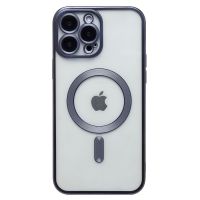 Чехол для Apple iPhone 13 Pro Max силиконовый MagSafe №7 <синий титан> ― OnlineBazar.su