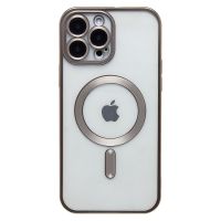 Чехол для Apple iPhone 13 Pro Max силиконовый MagSafe №7 <титановый> ― OnlineBazar.su