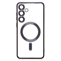 Чехол для Samsung SM-S926B (Galaxy S24 Plus) силиконовый MagSafe №7 <синий титан> ― OnlineBazar.su