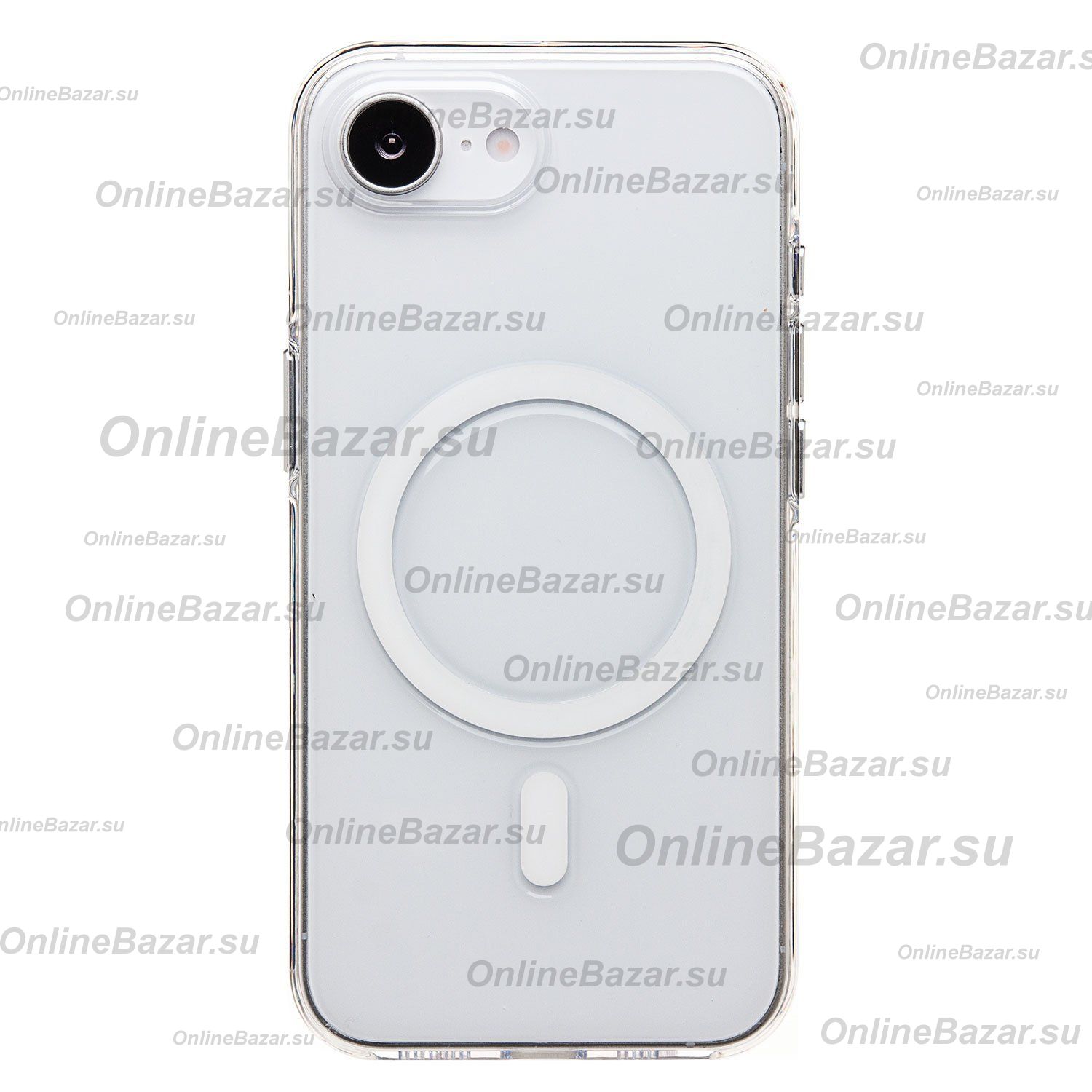 Чехол для Apple iPhone 16e силиконовый MagSafe №9 <прозрачный> ― OnlineBazar.su