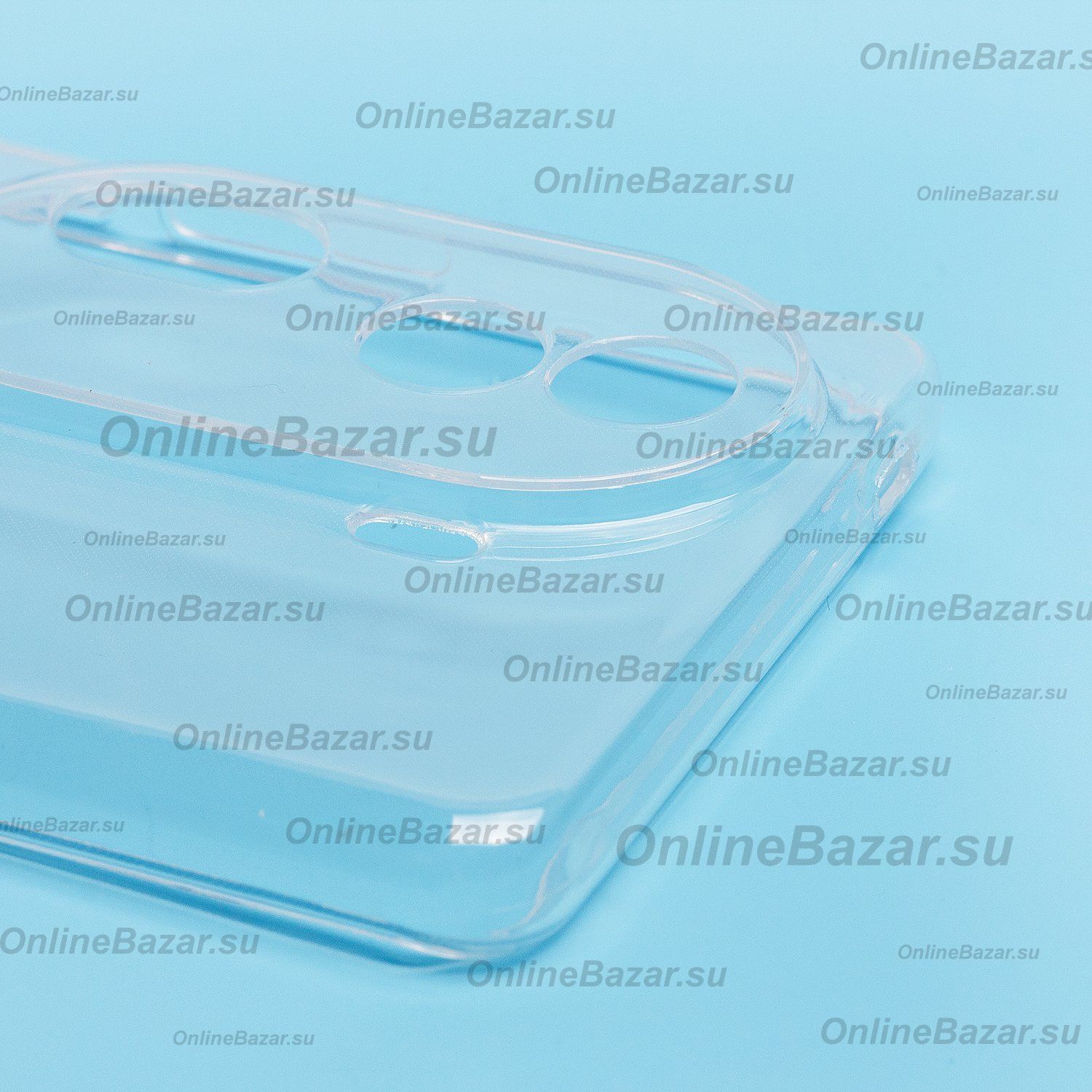 Чехол для Oppo Reno 11 силиконовый ультратонкий <прозрачный> ― OnlineBazar.su