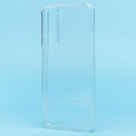 Чехол для Samsung SM-S901B (Galaxy S22) силиконовый ультратонкий <прозрачный>