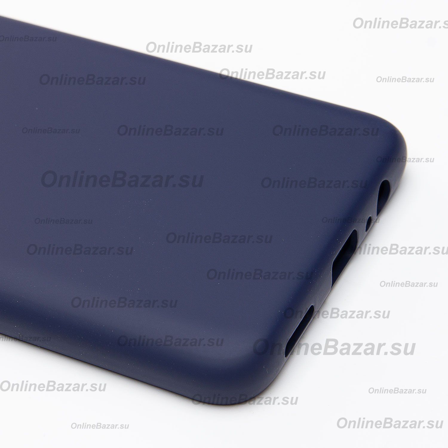 Чехол для Huawei Honor X7a Plus силиконовый Soft Touch 2 <темно-синий> ― OnlineBazar.su