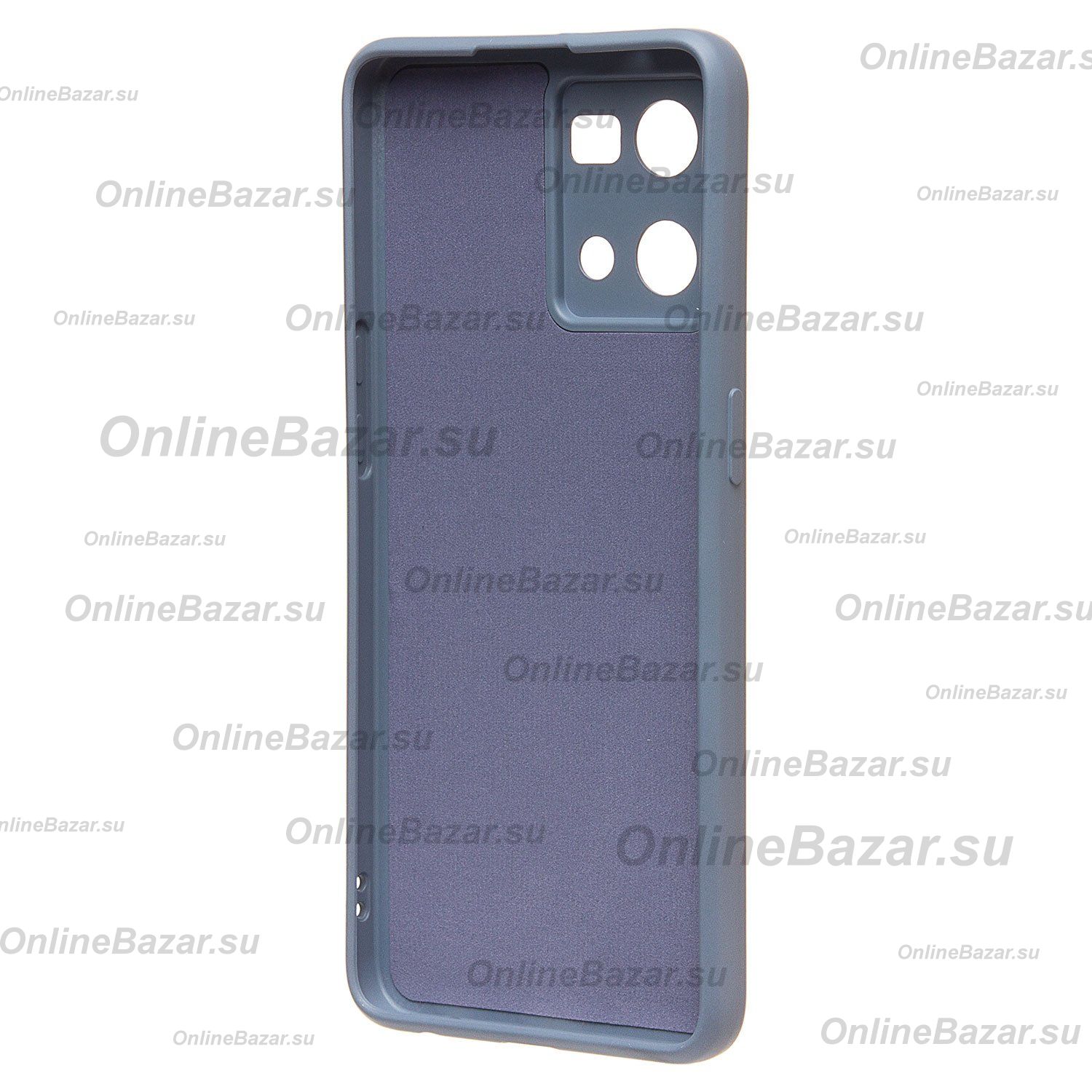 Чехол для Oppo Reno 7 силиконовый Soft Touch 4 <серый> ― OnlineBazar.su