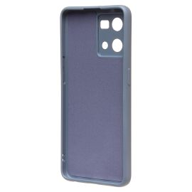 Чехол для Oppo Reno 7 силиконовый Soft Touch 4 <серый>