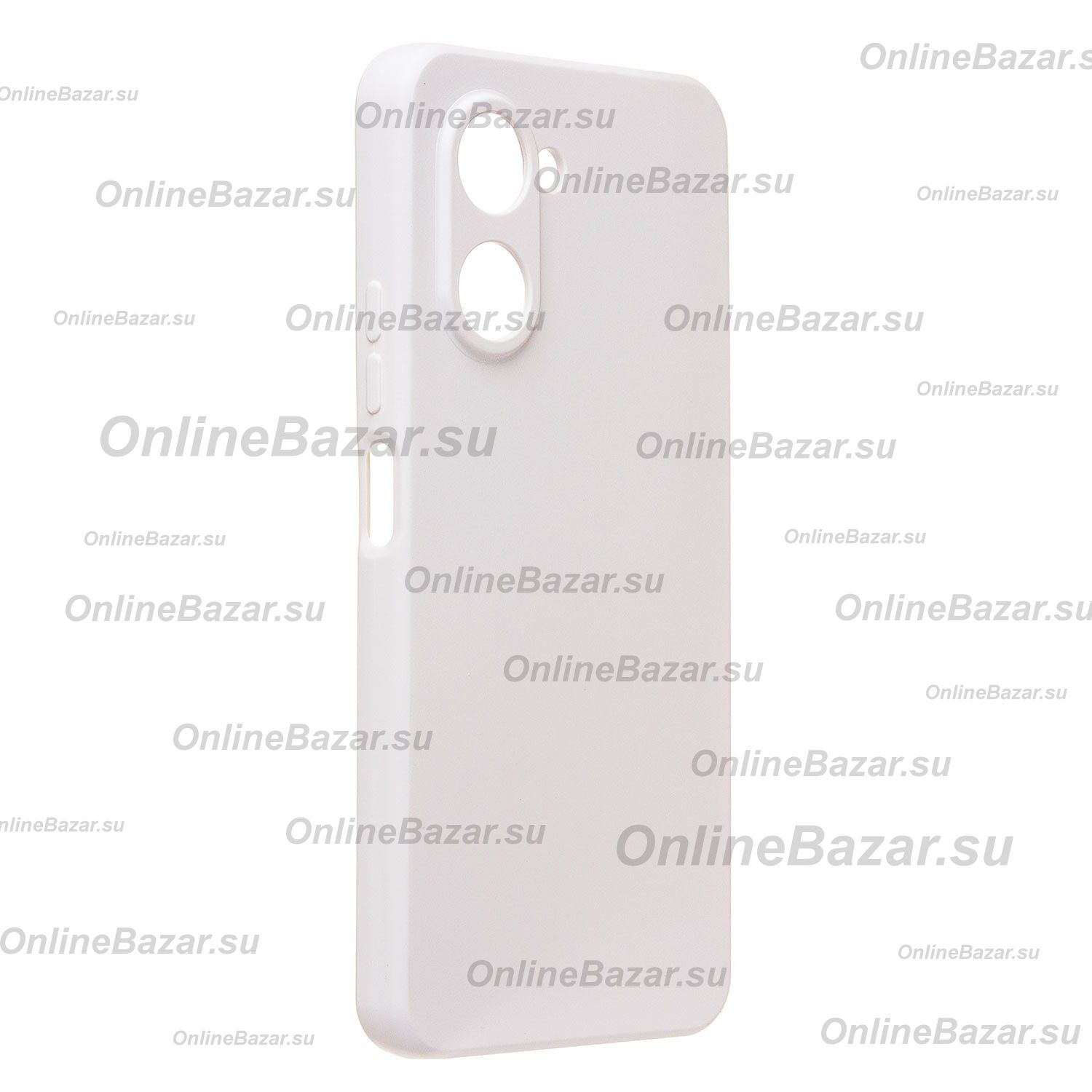 Чехол для Realme C33 силиконовый Soft Touch 4 <белый> ― OnlineBazar.su
