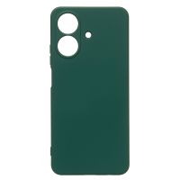 Чехол для Realme Note 60x силиконовый Soft Touch 4 <темно-зеленый> ― OnlineBazar.su
