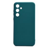 Чехол для Samsung SM-A356E (Galaxy A35 5G) силиконовый Soft Touch 4 <темно-зеленый> ― OnlineBazar.su