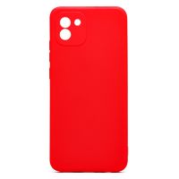 Чехол для Samsung SM-A035F (Galaxy A03) силиконовый Soft Touch 2 <красный> ― OnlineBazar.su