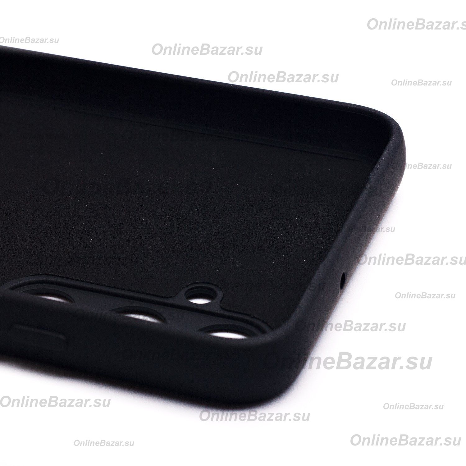 Чехол для Samsung SM-A057F (Galaxy A05s) силиконовый Soft Touch 4 <черный> ― OnlineBazar.su