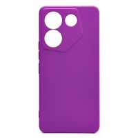 Чехол для Tecno Camon 20 Pro 5G (CK8n) силиконовый Soft Touch 4 <фиолетовый> ― OnlineBazar.su