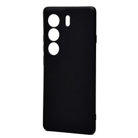 Чехол для Tecno Camon 40 Pro (CM6) силиконовый Soft Touch 2 с закрытой камерой <черный>