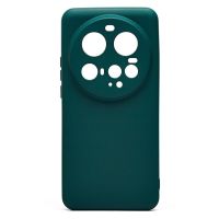 Чехол для Xiaomi 15 Ultra силиконовый Soft Touch 2 <темно-зеленый> ― OnlineBazar.su