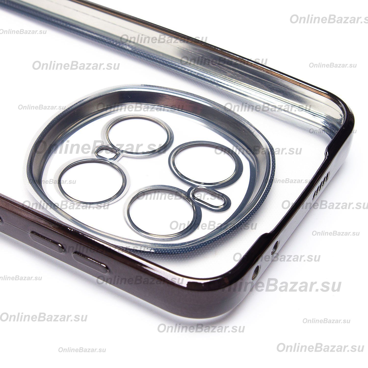 Чехол для Honor Magic 7 Pro (PTP-N49) силиконовый ультратонкий Pilot <черный> ― OnlineBazar.su