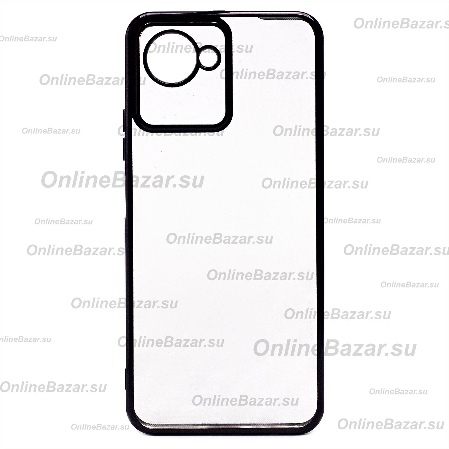 Чехол для Realme RMX3506 силиконовый ультратонкий Pilot <черный> ― OnlineBazar.su