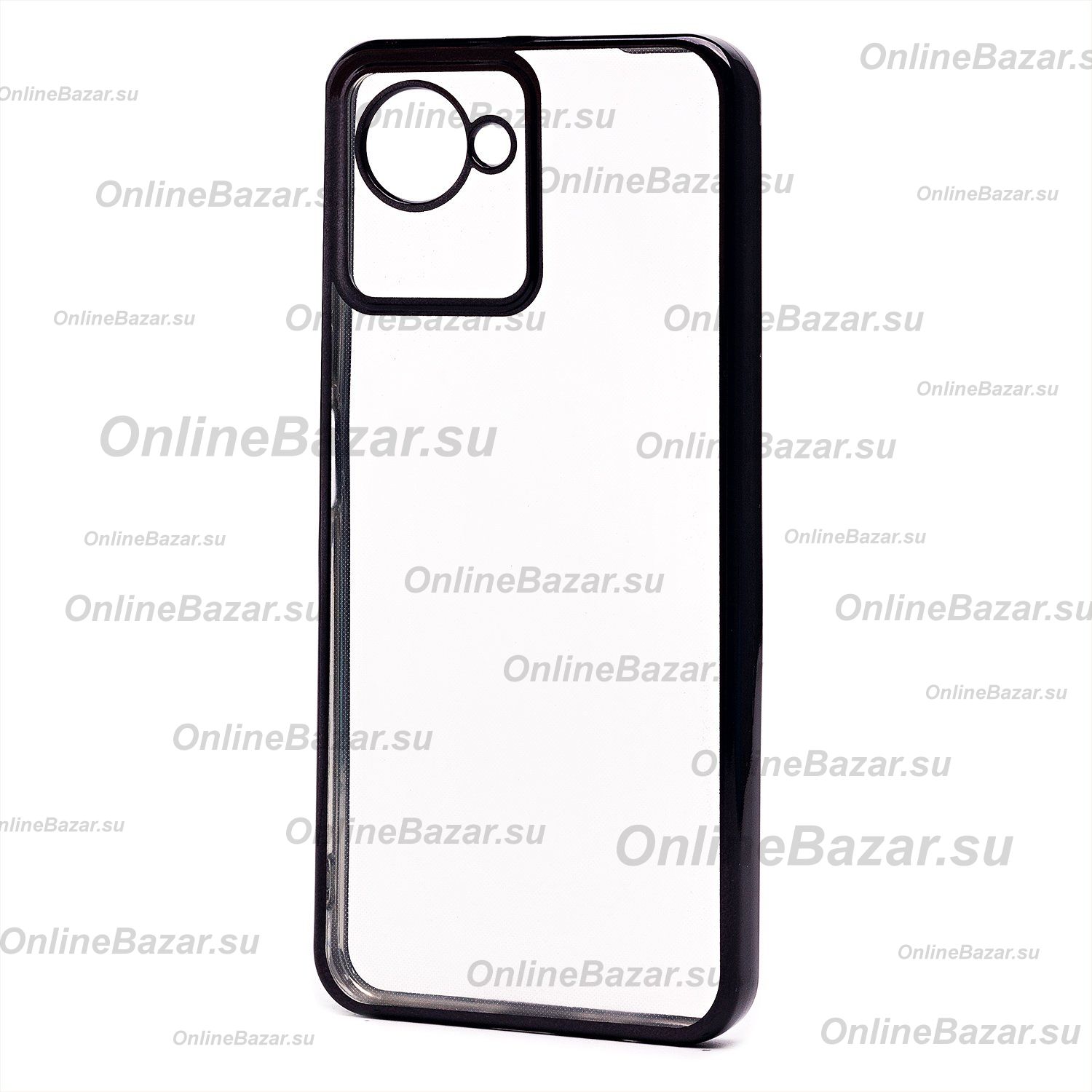 Чехол для Realme RMX3506 силиконовый ультратонкий Pilot <черный> ― OnlineBazar.su