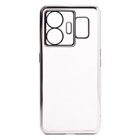 Чехол для Realme GT3 силиконовый ультратонкий Pilot <серебристый> ― OnlineBazar.su