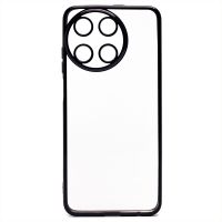 Чехол для Realme 11 силиконовый ультратонкий Pilot <черный> ― OnlineBazar.su