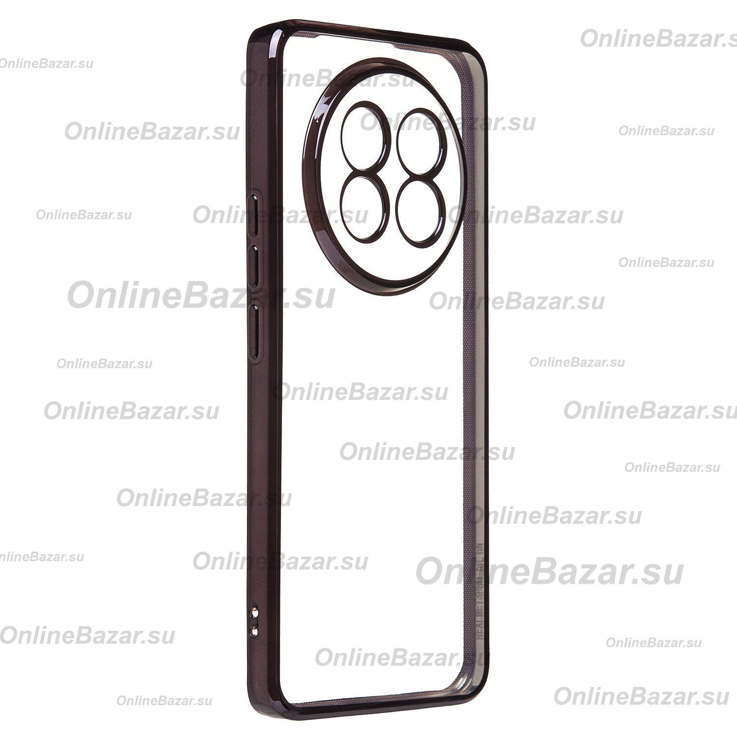 Чехол для Realme RMX3988 силиконовый ультратонкий Pilot <черный> ― OnlineBazar.su