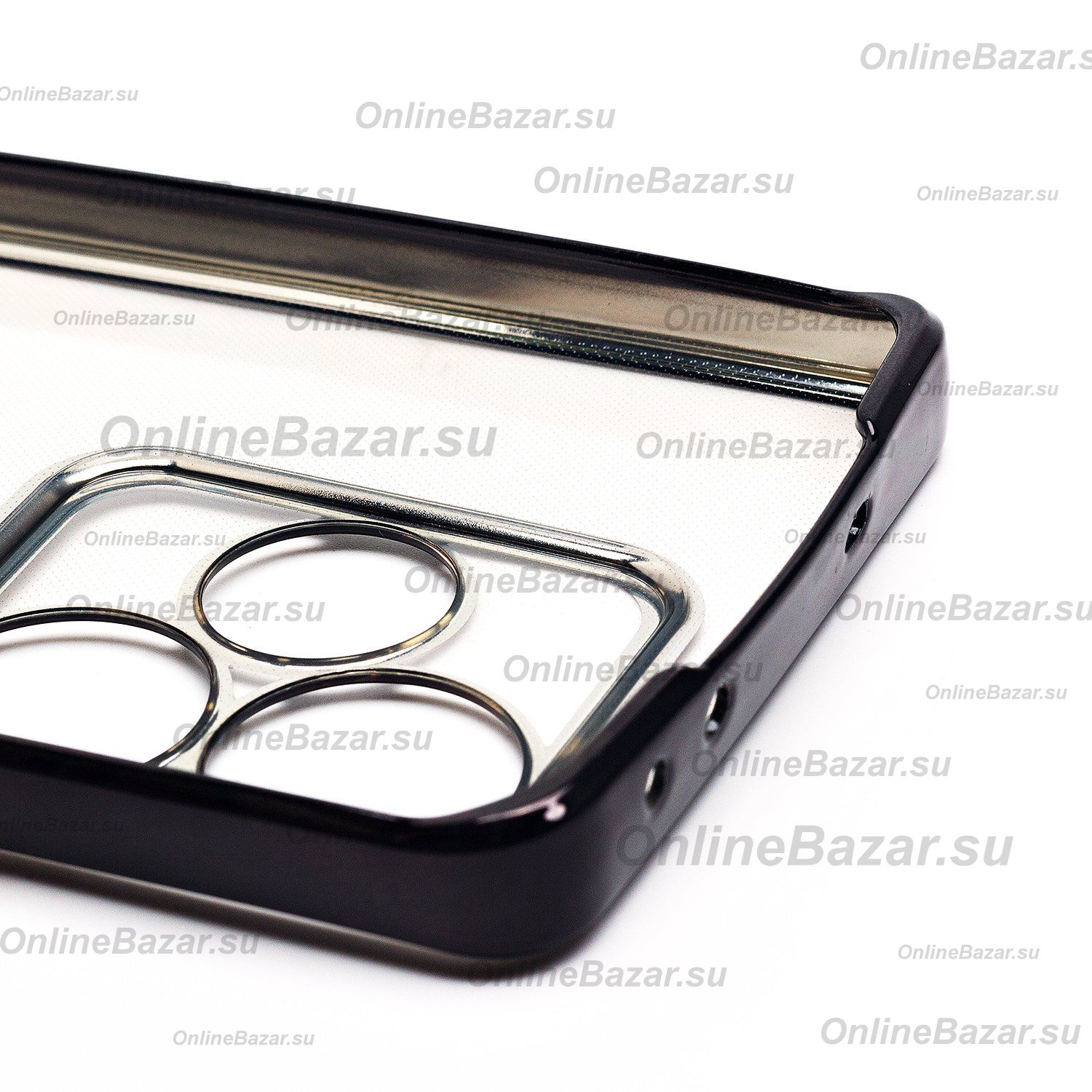 Чехол для Realme RMX3853 силиконовый ультратонкий Pilot <черный> ― OnlineBazar.su