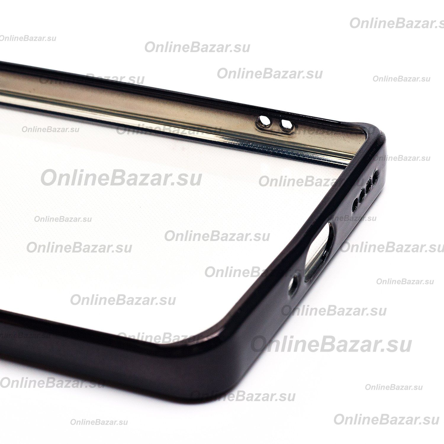 Чехол для Realme RMX3853 силиконовый ультратонкий Pilot <черный> ― OnlineBazar.su