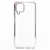 Чехол для Samsung SM-A225F (Galaxy A22) силиконовый ультратонкий Pilot <серебристый> ― OnlineBazar.su