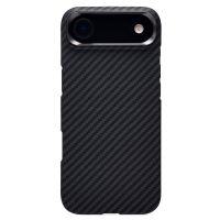 Чехол для Apple iPhone Air пластиковый MagSafe POSH KEVLAR <черный> ― OnlineBazar.su