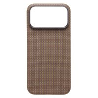 Чехол для Apple iPhone 17 Pro Max пластиковый MagSafe POSH KEVLAR <песочный> ― OnlineBazar.su