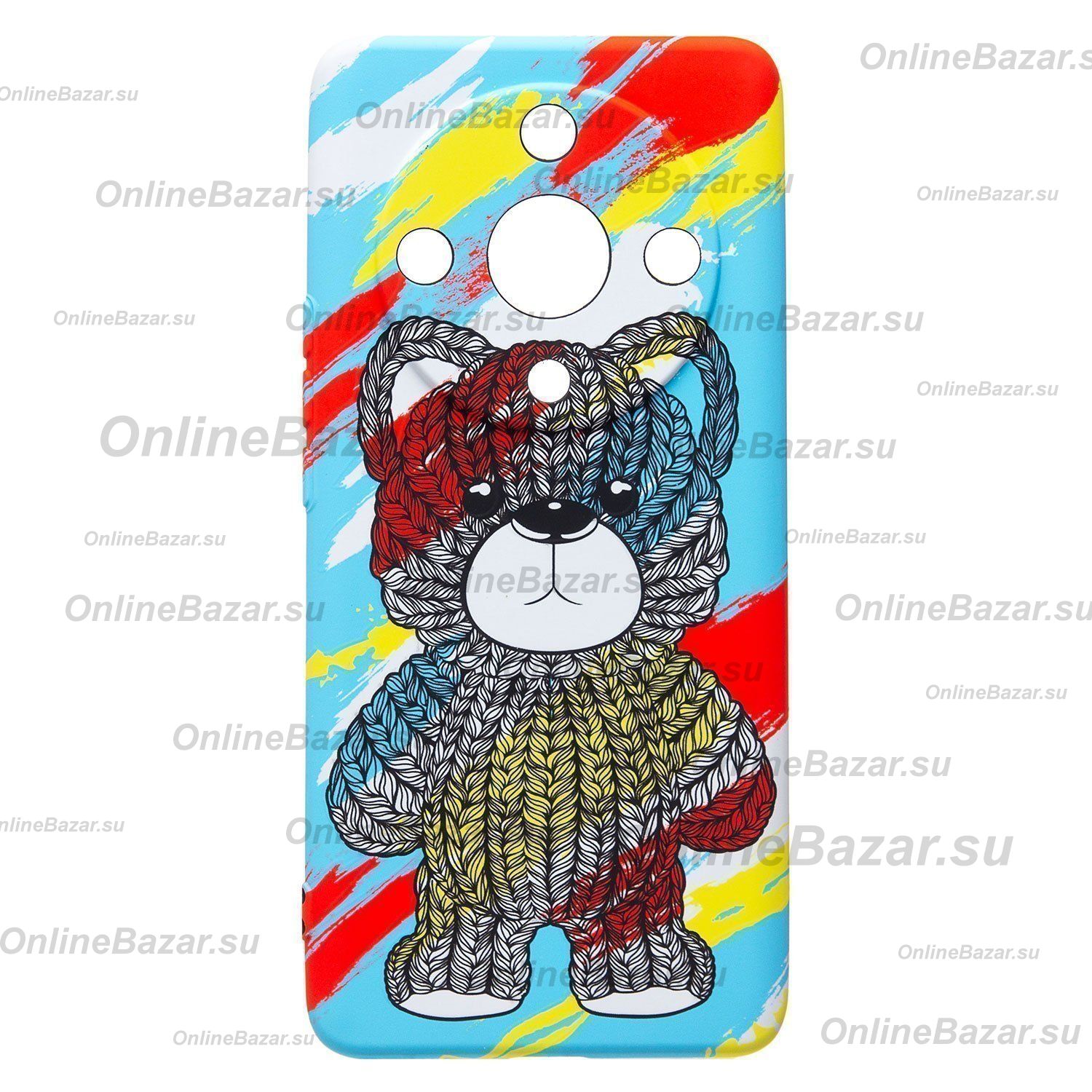 Чехол для Huawei Honor X9b Luxo силиконовый (рис.114) ― OnlineBazar.su