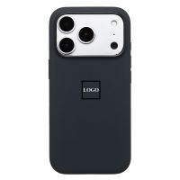 Чехол для Apple iPhone 17 Pro силиконовый MagSafe (анимация работает) <черный> (премиум) ― OnlineBazar.su