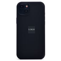 Чехол для Apple iPhone 15 Plus силиконовый Soft Touch <черный> (премиум) ― OnlineBazar.su