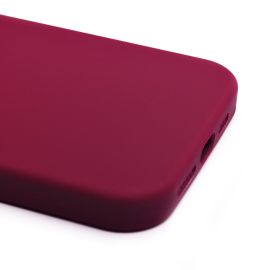 Чехол для Apple iPhone 15 Plus силиконовый Soft Touch <бордовый> (премиум)