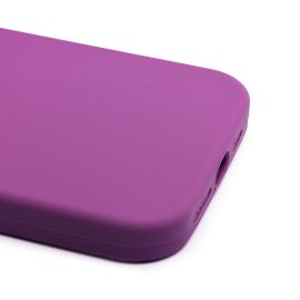 Чехол для Apple iPhone 15 Plus силиконовый Soft Touch <фиолетовый> (премиум)