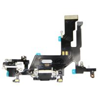 Шлейф для Apple iPhone 11 на системный разъем и микрофоны <черный> ― OnlineBazar.su