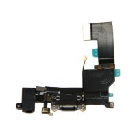 Шлейф для Apple iPhone SE на системный разъем, разъем гарнитуры и микрофон <черный> ― OnlineBazar.su