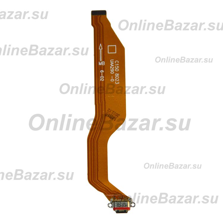 Шлейф для Oppo CPH2363 на системный разъем, разъем гарнитуры и микрофон ― OnlineBazar.su