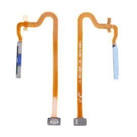 Шлейф для Realme RMX3830 на сканер отпечатка пальцев <голубой>