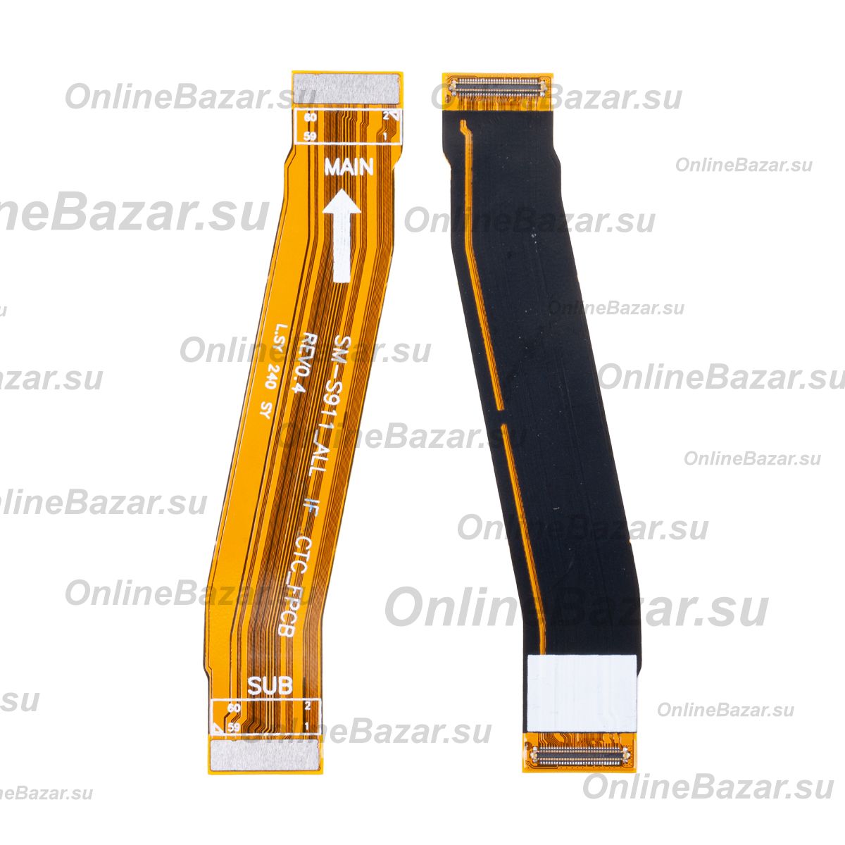Шлейф для Samsung SM-S911B (Galaxy S23) основной межплатный (широкий) ― OnlineBazar.su