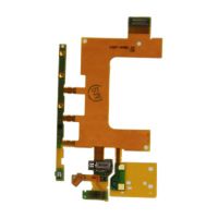 Шлейф для Sony M36H (Xperia ZR) на боковые кнопки, вибромотор, динамик и микрофон ― OnlineBazar.su